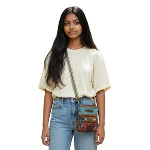 Lily‎ Bloom Multicolor Crossbody Bag With 23 Inch Drop